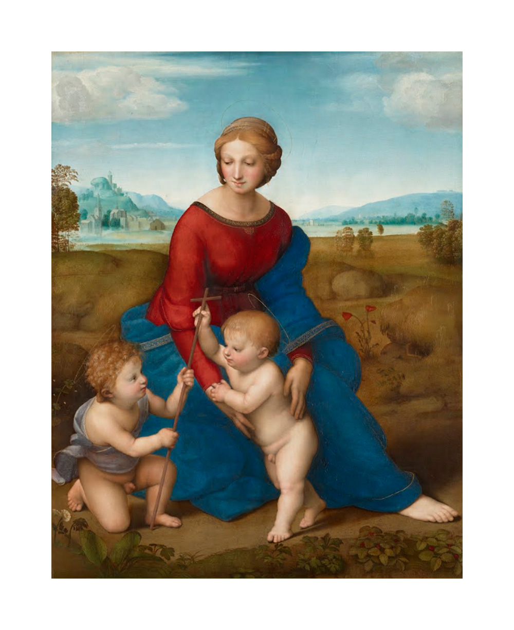 La Vierge aux prairies — Raphaël