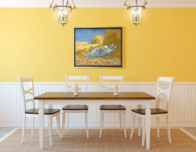 Tirage FineArt dans une salle à manger
