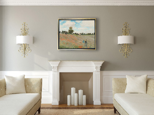 Tirages FineArt dans un salon